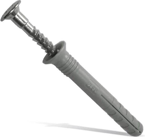 Kaištis su įkalamu medsraigčiu HUFNER, 6x40 mm (200vnt.)