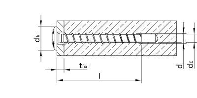 Betonsraigtis MMSplus-MS 7,5-40 TX30. (100vnt.)