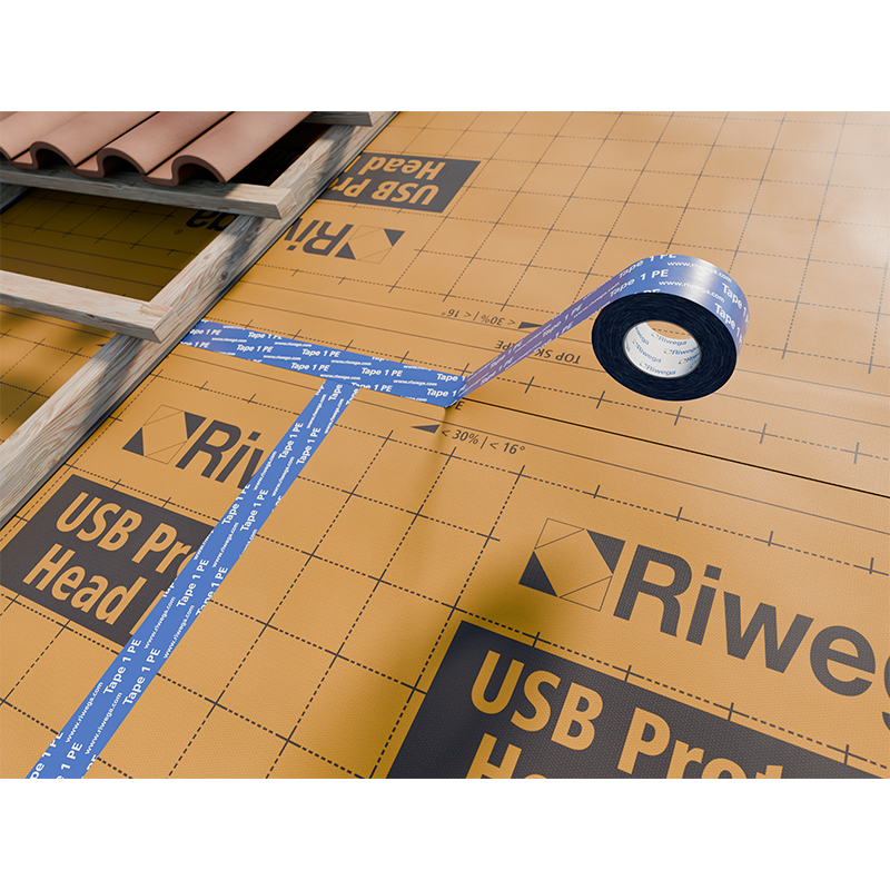 Lipni juosta Riwega 1PE Blue 60mmx25 