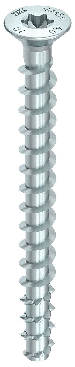 Betonsraigtis MMS-plus F.  Ø (6x40-60) įl.gal. TX30