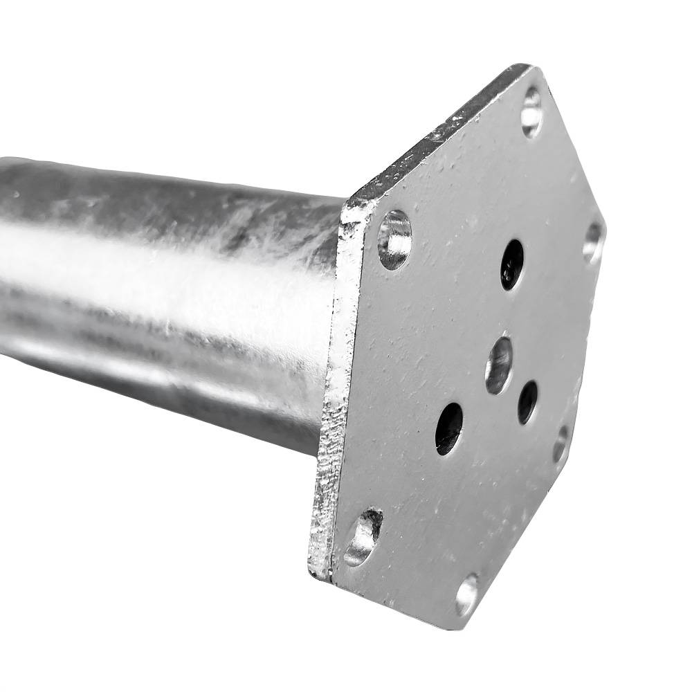 Įsukamas polius HEX 120 mm M16 76x1000 3mm HDG