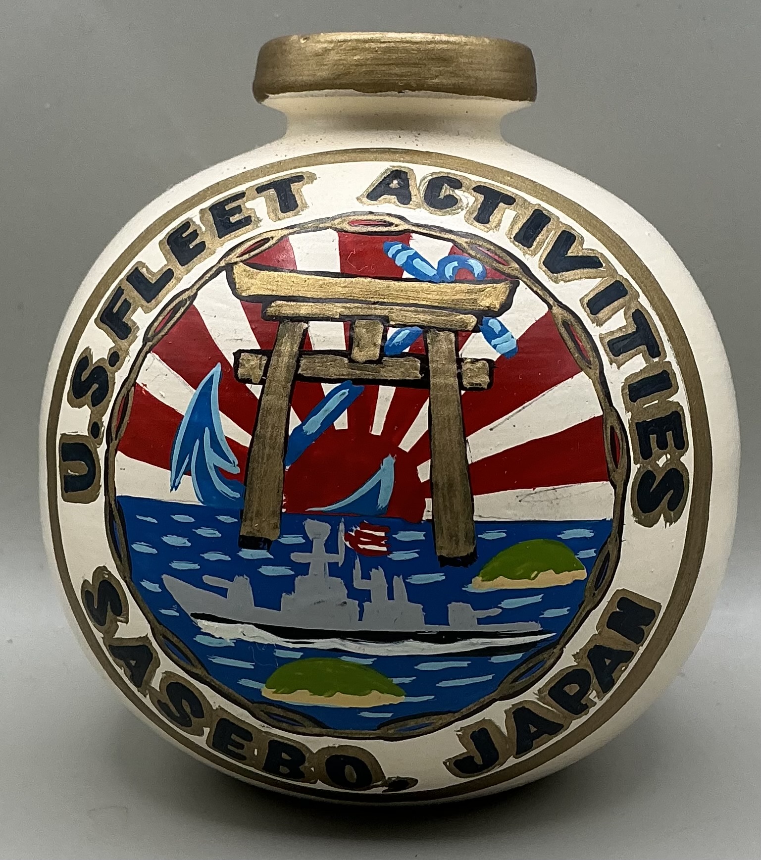 U.S. Fleet Activities Sasebo Ceramic Grenade