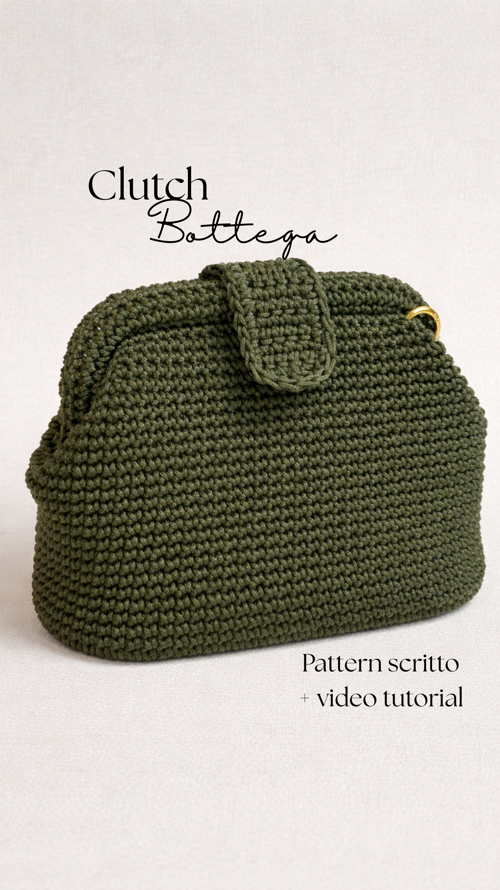 Pattern Clutch Bottega by Aria Studio