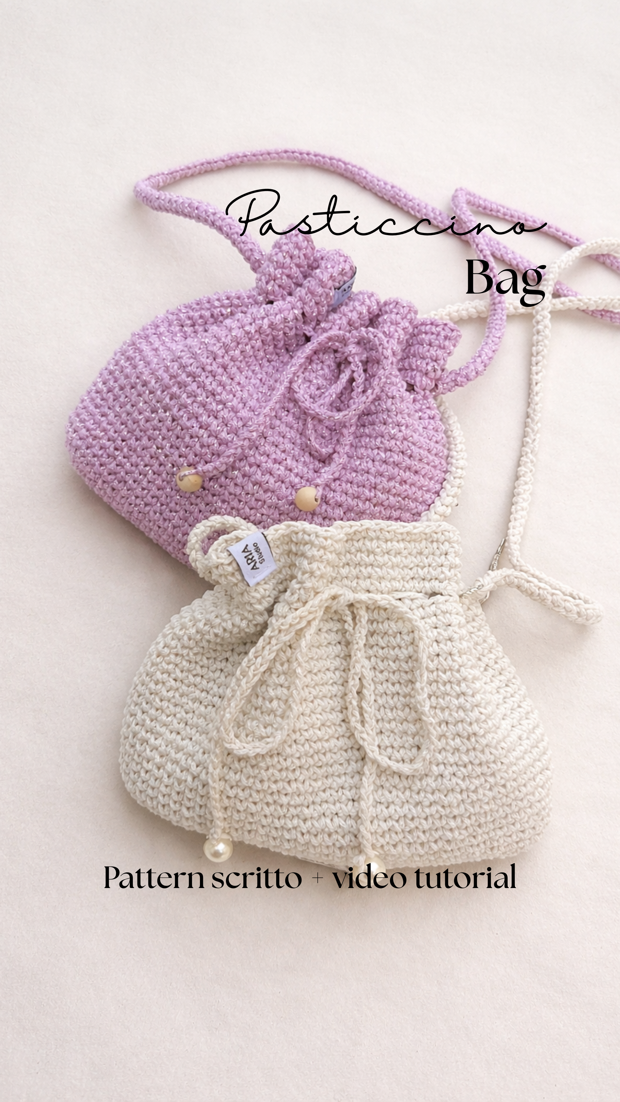 Pattern Pasticcino Bag by Aria Studio