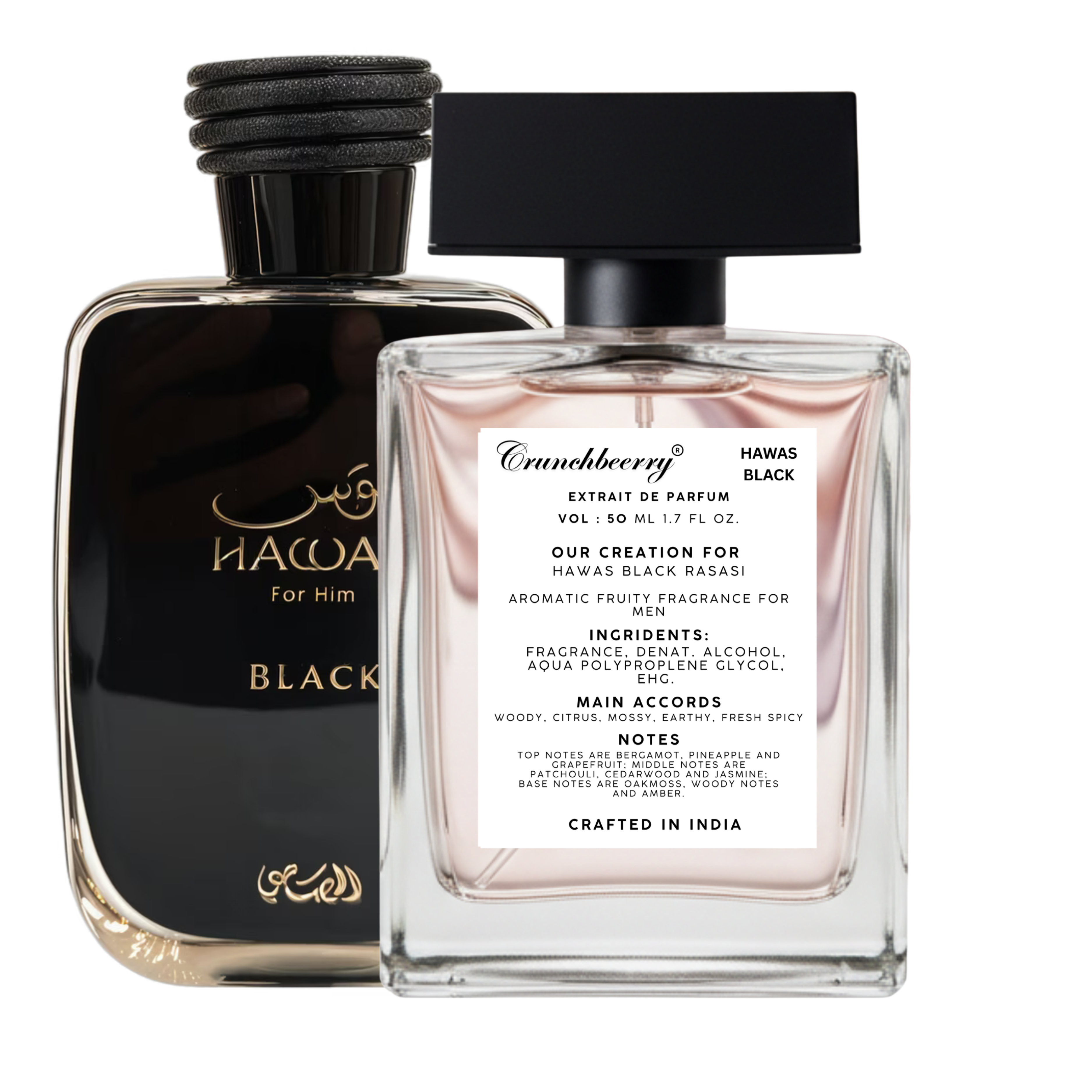 Hawas Black Eau de Parfum Duo