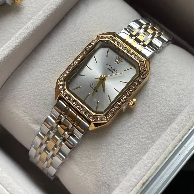 Rolex Diamond-Accent Ladies Watch