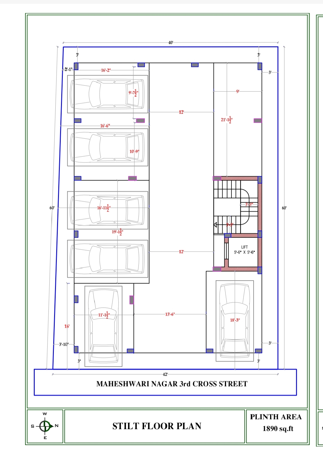 Residential flat @ hasthinapuram