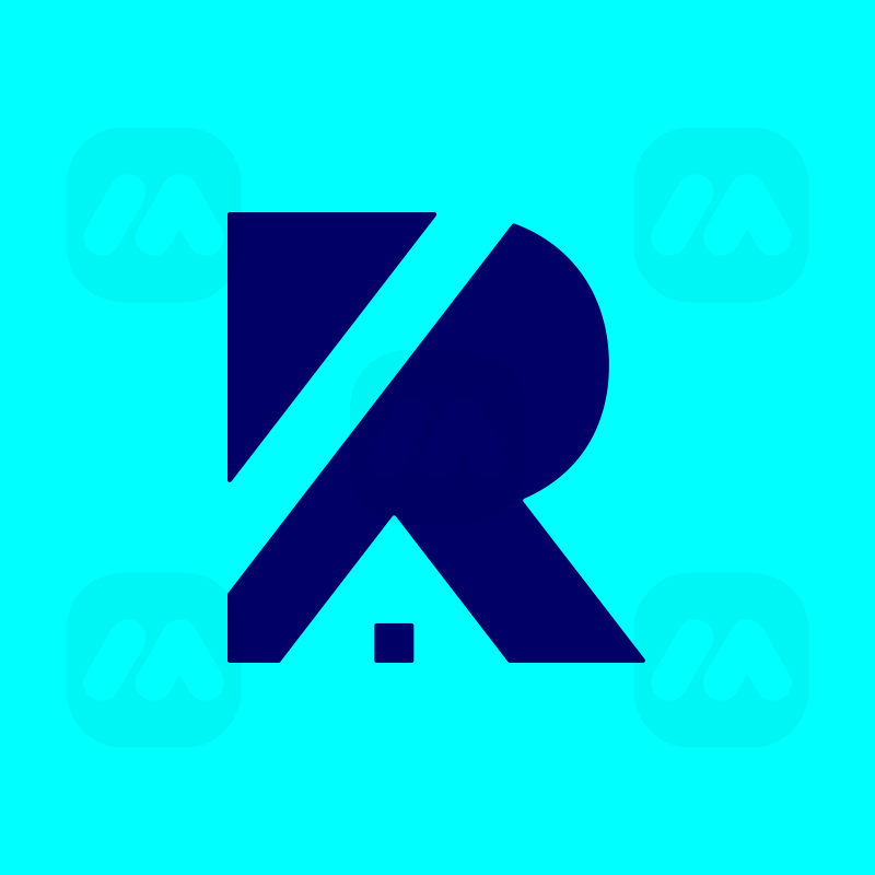 Letter R Home Monogram