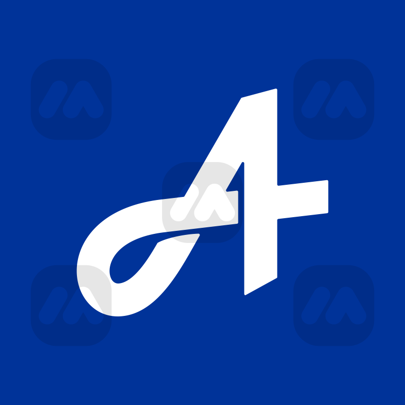 Stylized 'A' Logo Design