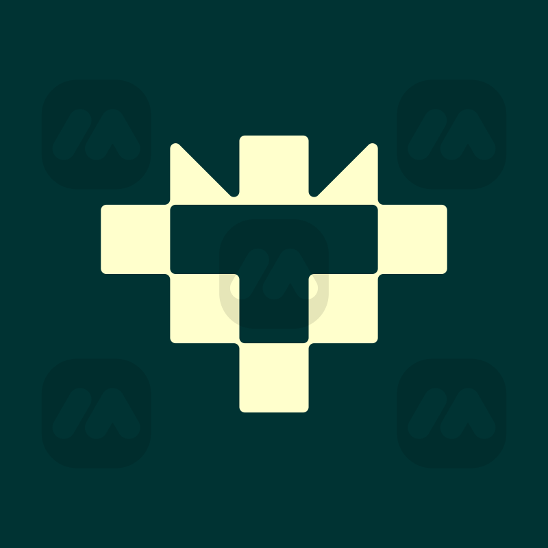 Letter T and Crown Monogram Logo