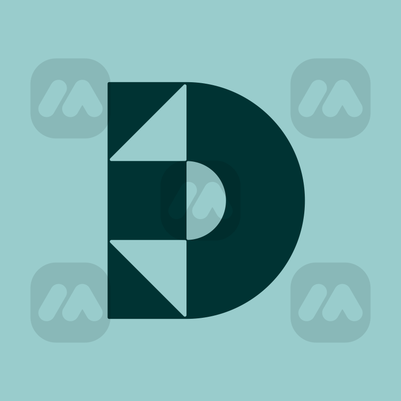 Letter D Monogram Logo