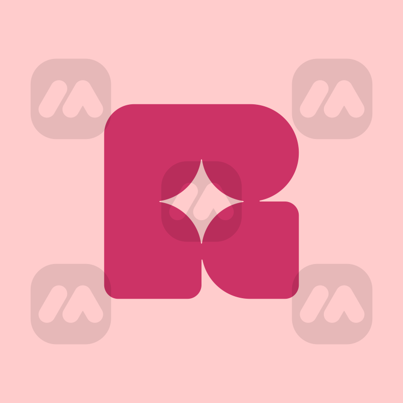 Letter R Monogram Logo
