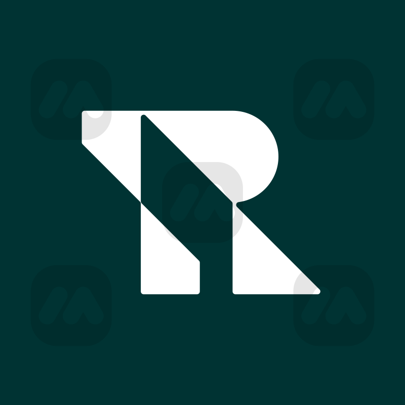 Lettermark R Monogram Logo