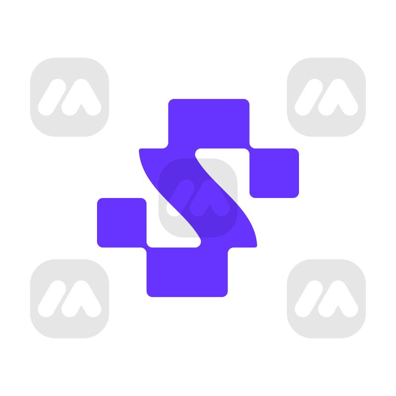 Letter S Digital Modern Logo