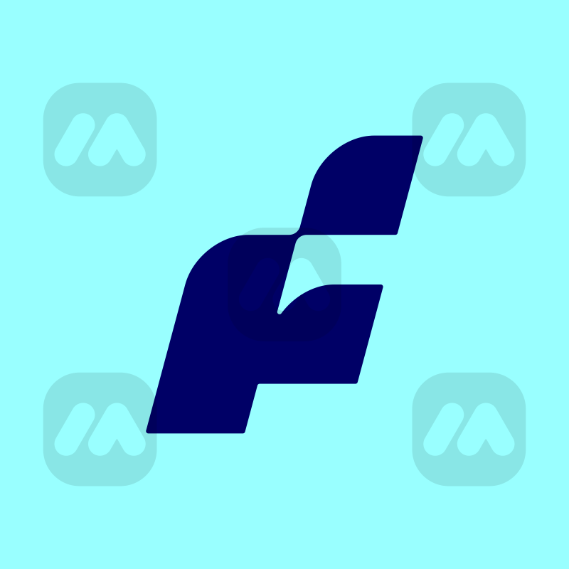 Letter F Monogram Logo