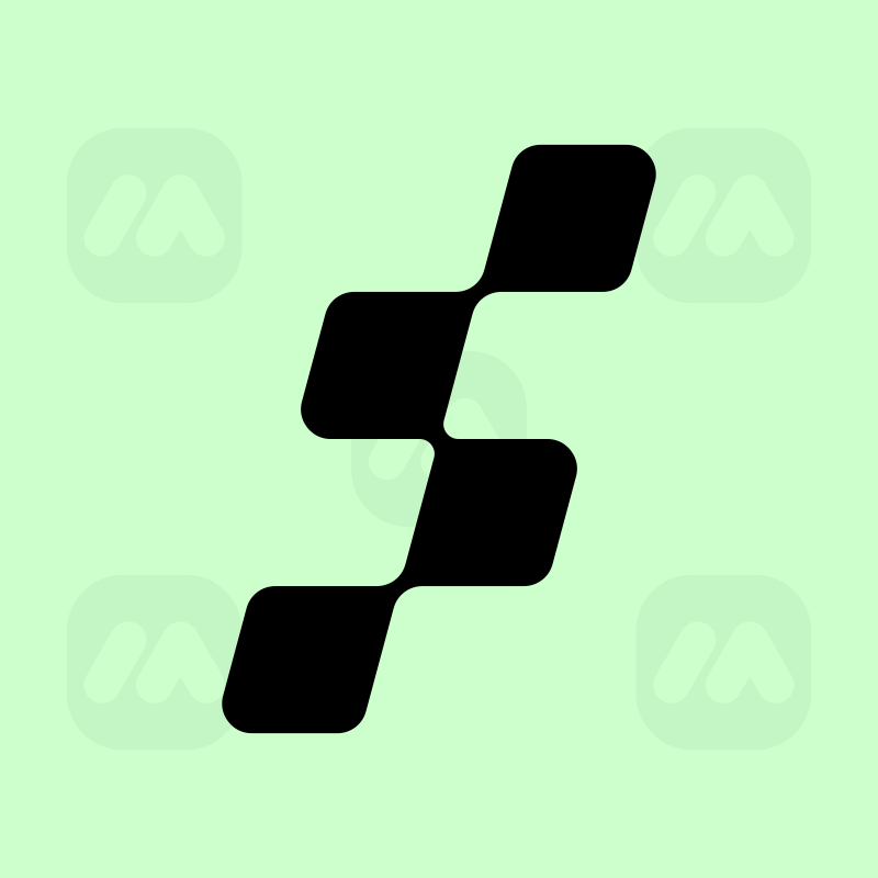 Letter F Digital Logo