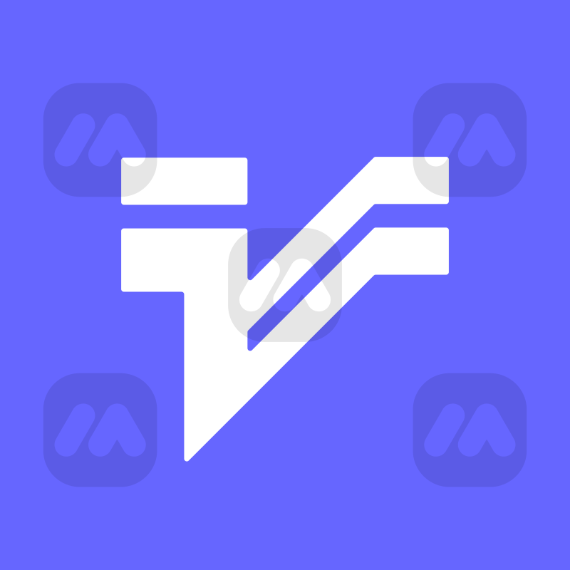 Letter V Monogram logo 