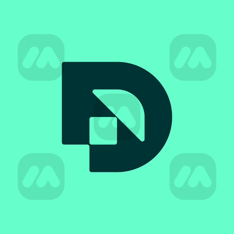 Letter D Monogram Logo