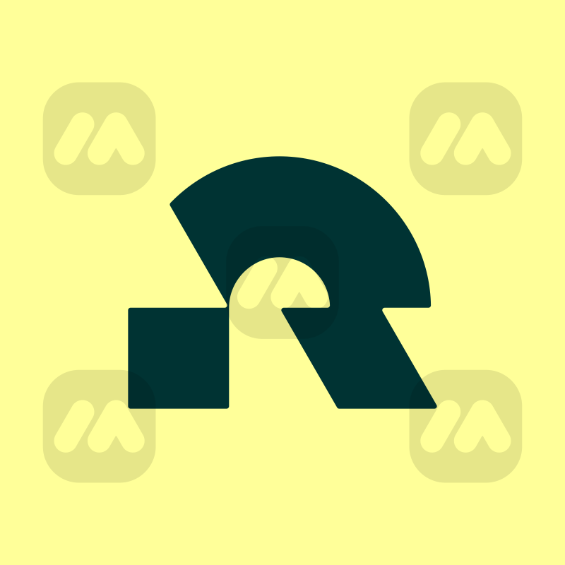 Letter R Monogram Logo