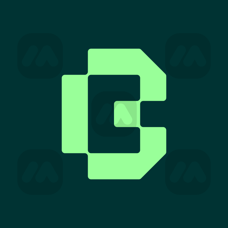 Letter B and C Monogram Logo