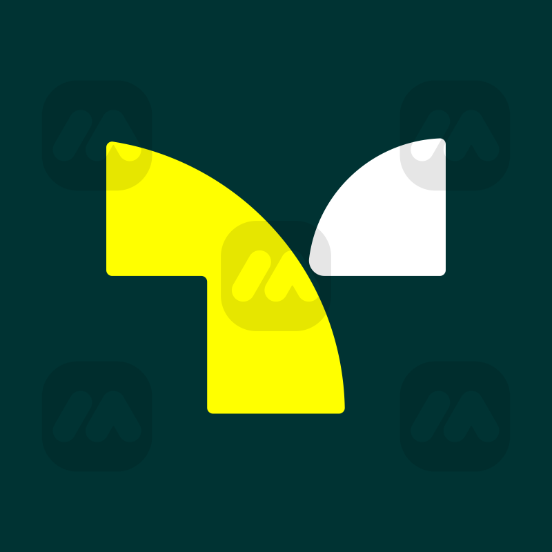 Letter T digital Monogram Logo