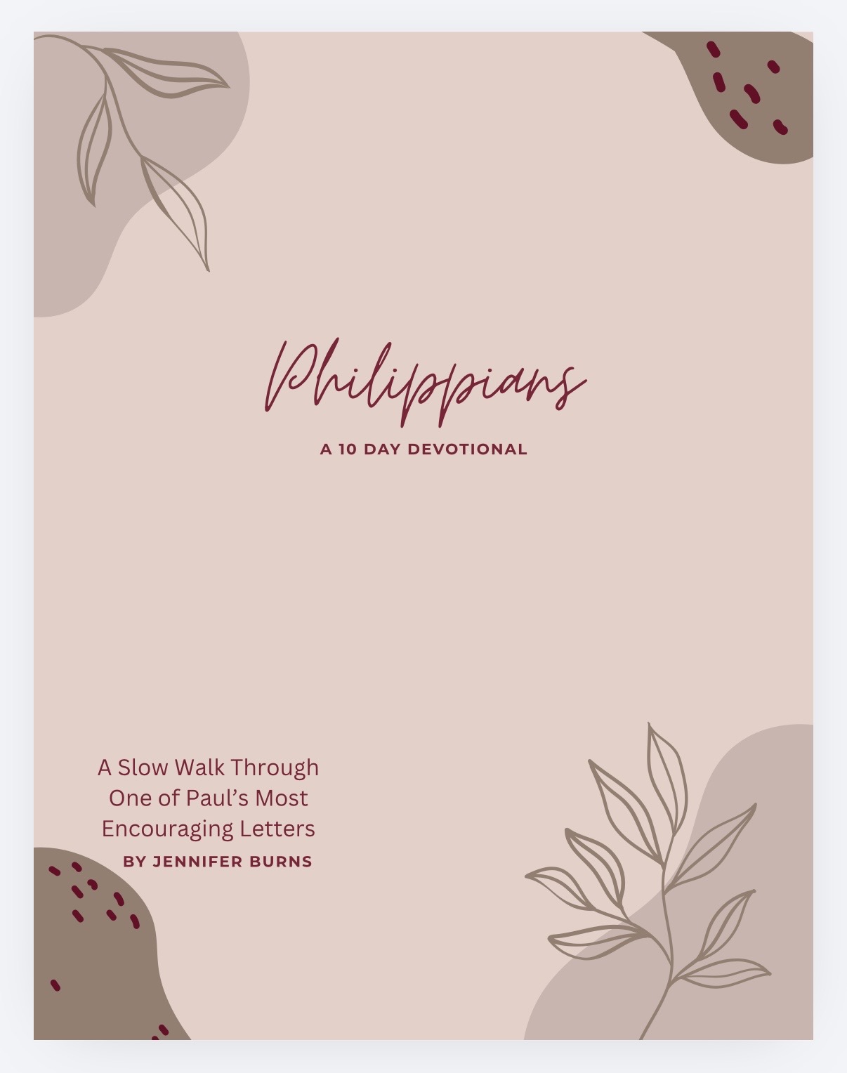 Philippians: A 10 Day Devotional