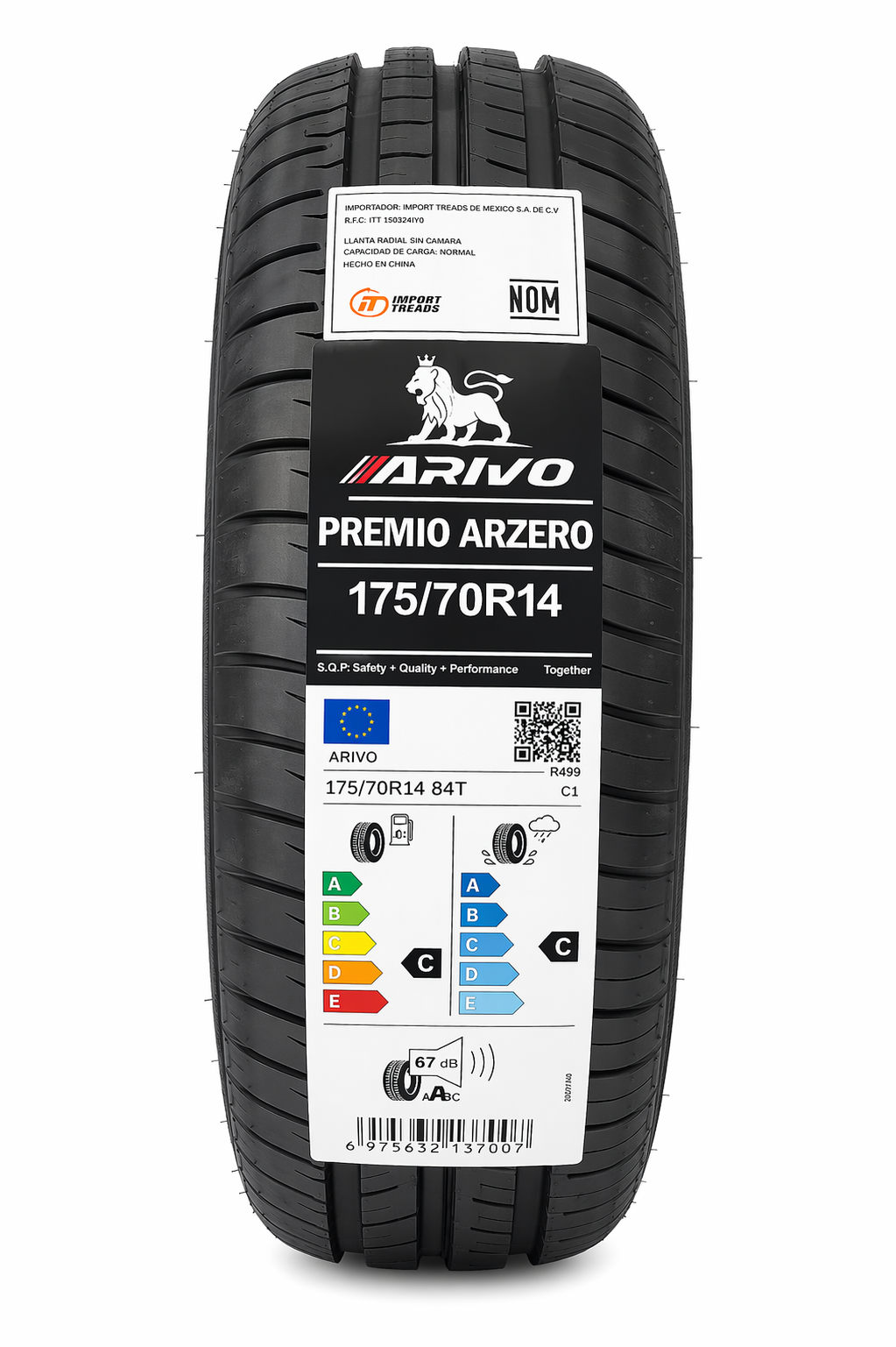 Llanta Arivo Premio Arzero 175/70R14