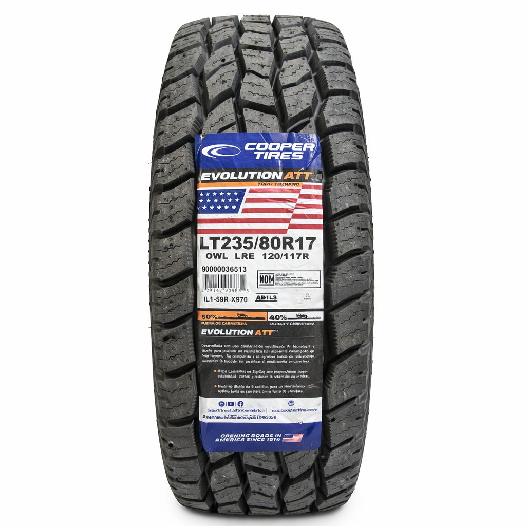 Llanta Cooper Evolution ATT LT235/80R17