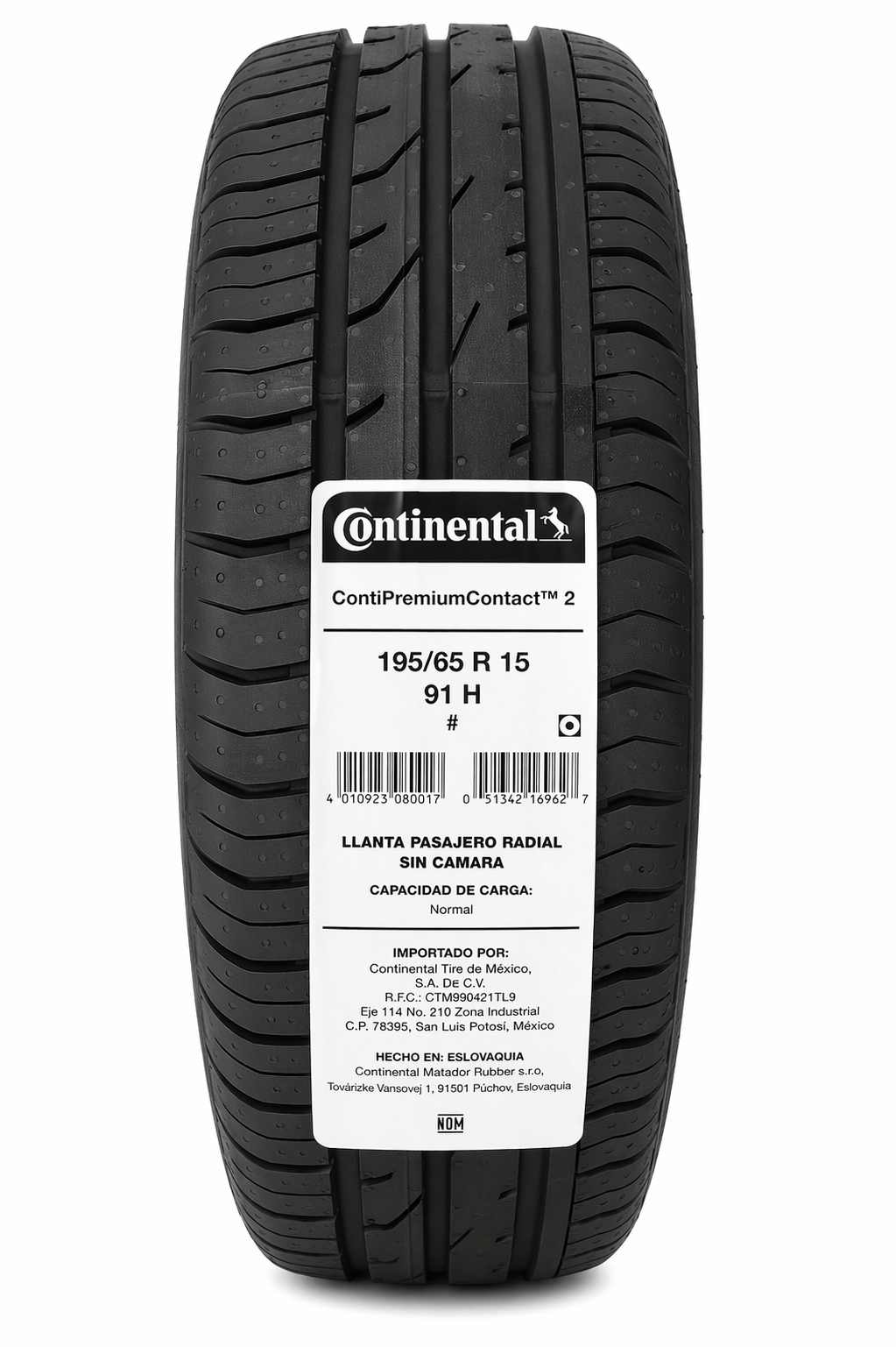 Llanta Continental 195/65 R15 91H