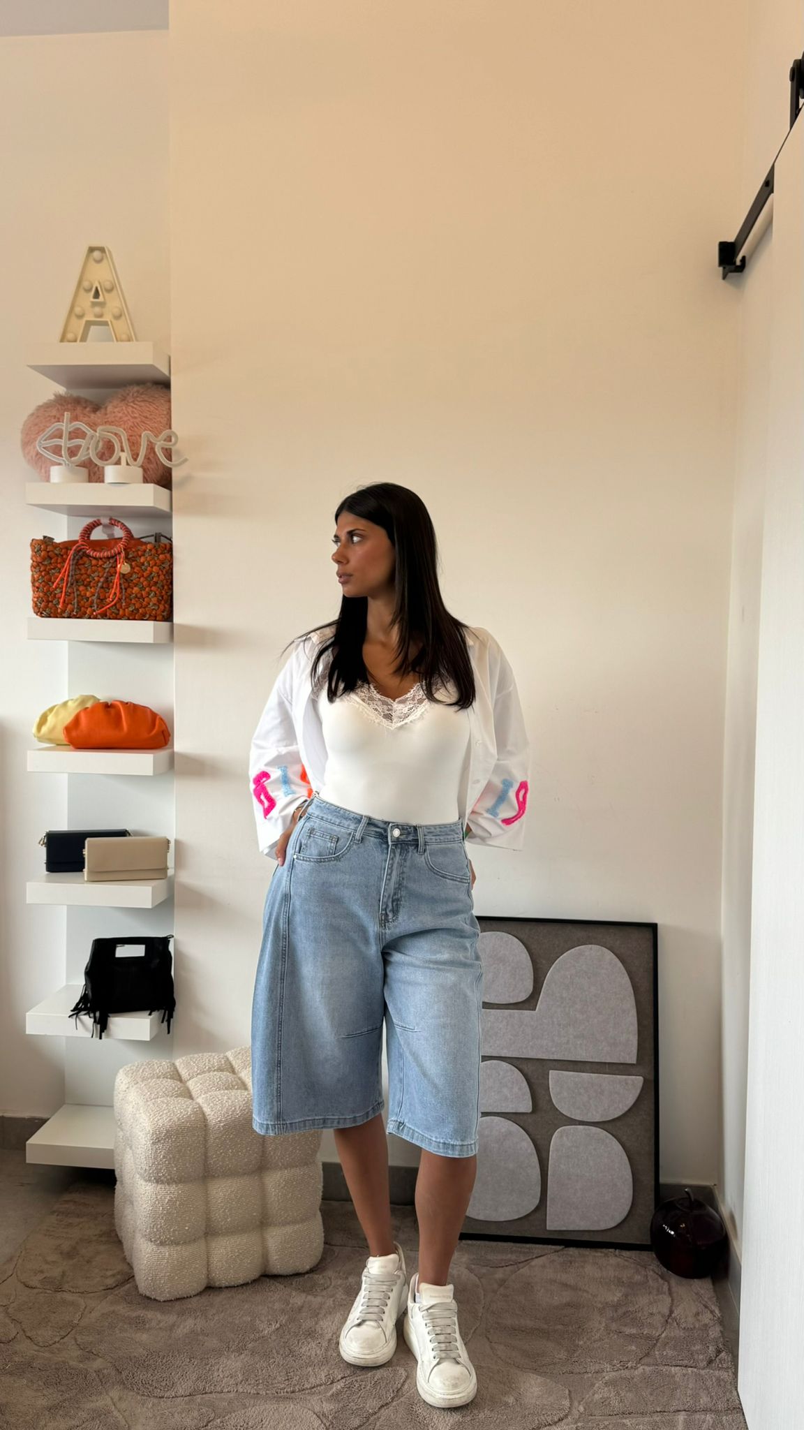 BERMUDA IN JEANS