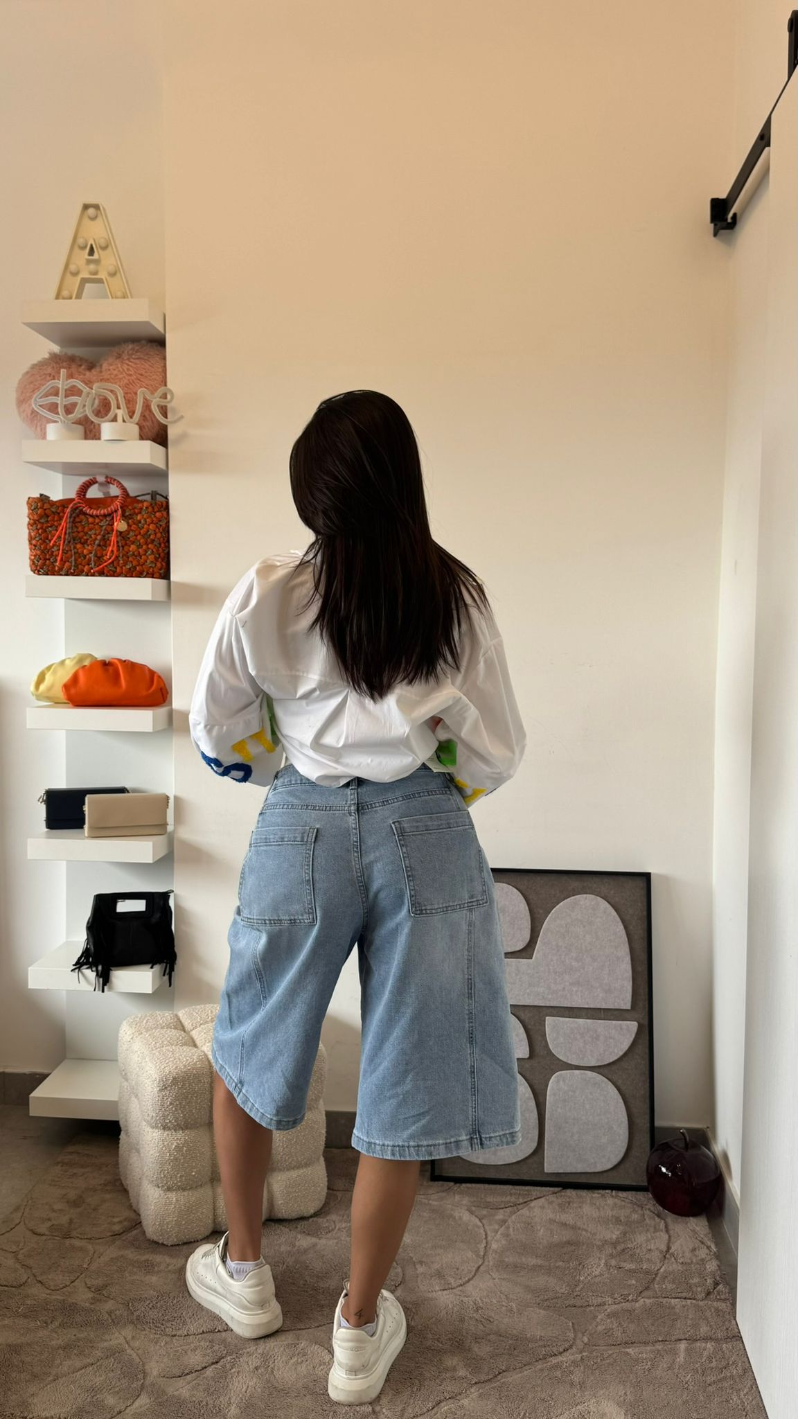 BERMUDA IN JEANS