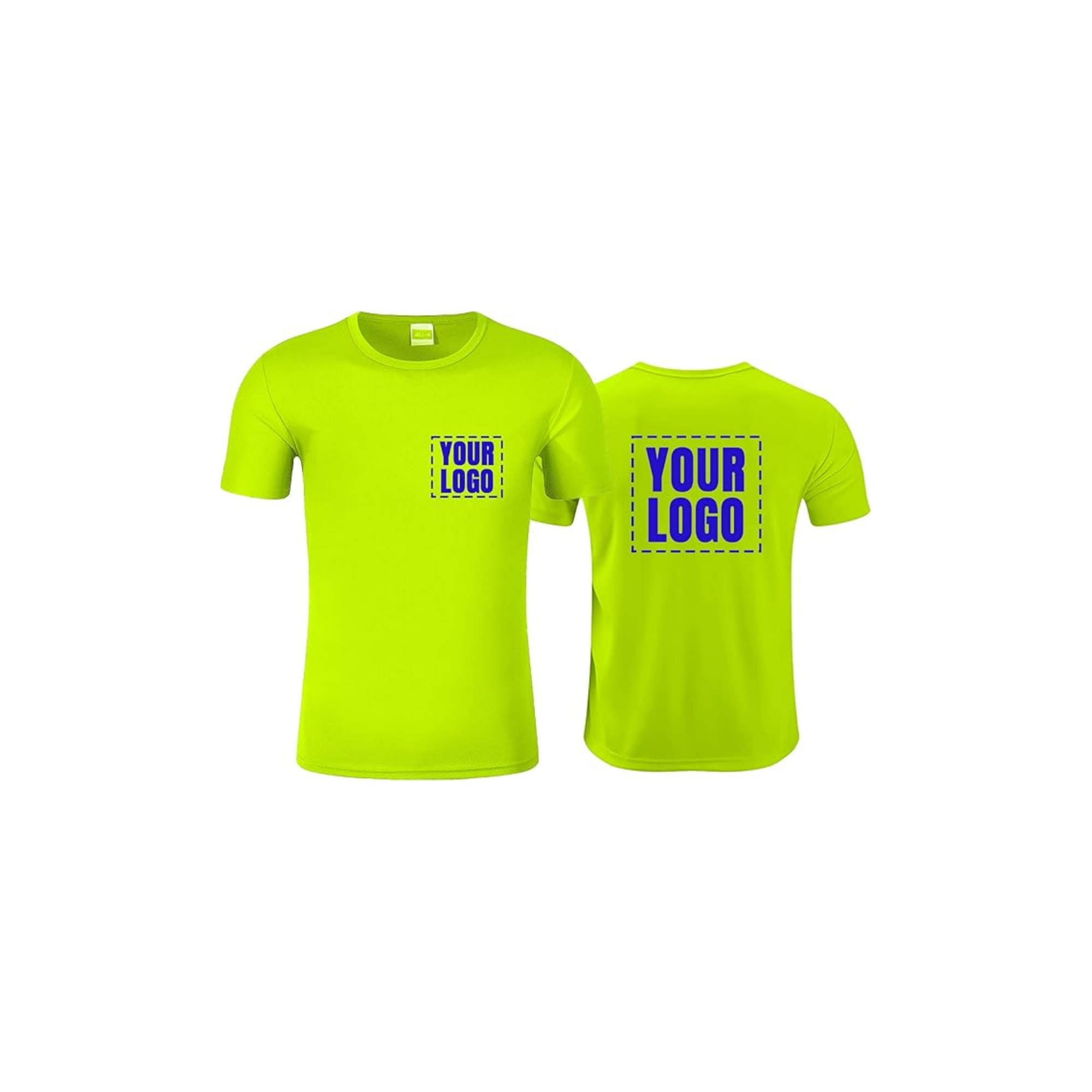 Custom Dri-Fit T-Shirt with Front Pocket and Back Logo