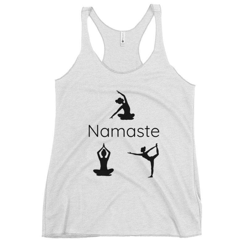 Women's Racerback Tank NAMASTE