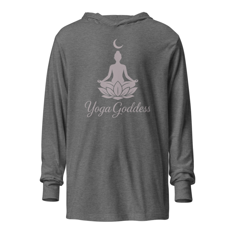 Hooded long-sleeve tee YOGA GODDESS