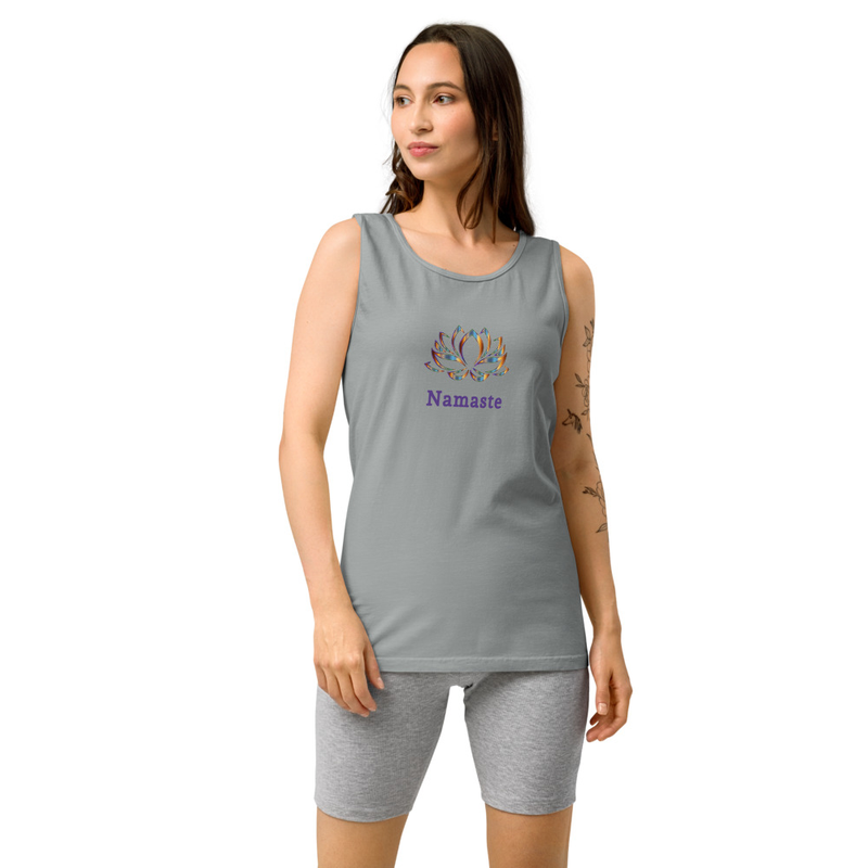 Unisex Namaste Tank Top
