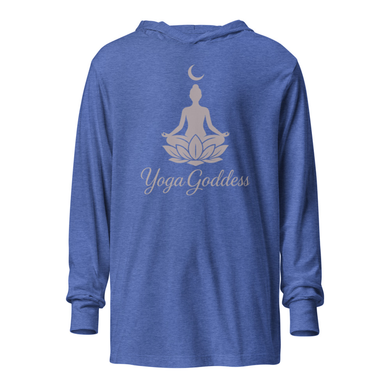 Hooded long-sleeve tee YOGA GODDESS