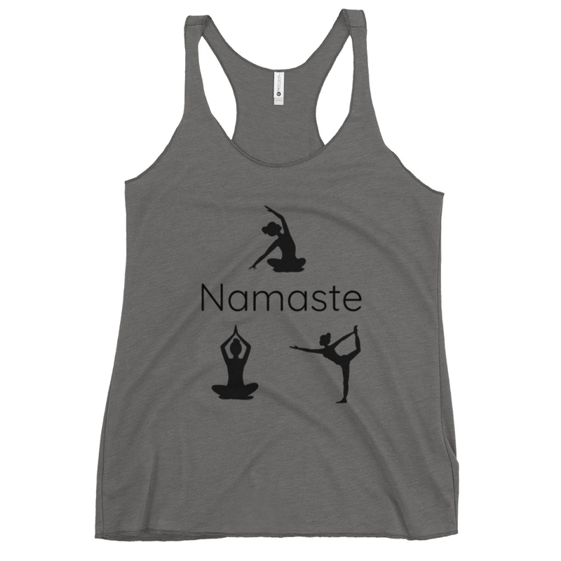 Women's Racerback Tank NAMASTE