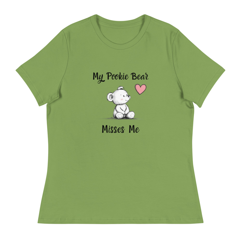 Women's Relaxed T-Shirt POOKIE BEAR