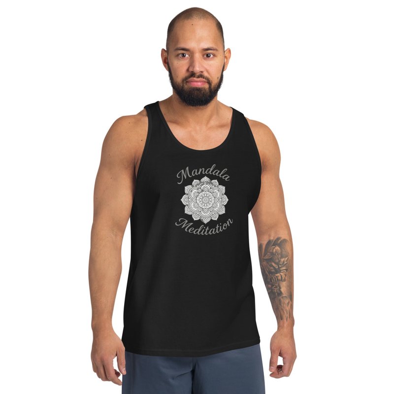 Men's Tank Top Mandala Meditation