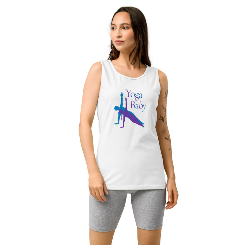 Unisex garment-dyed tank top YOGA BABY