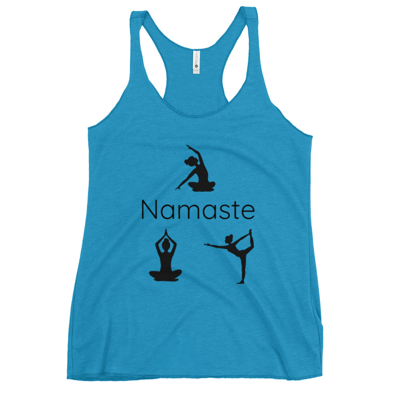 Women's Racerback Tank NAMASTE