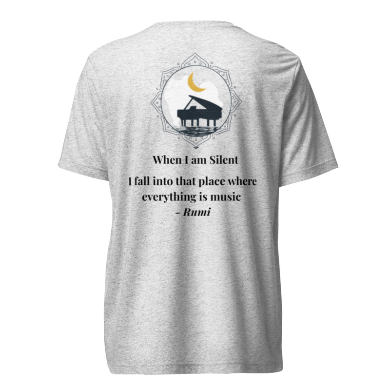 Where Everything Is Music – Rumi Quote Tee