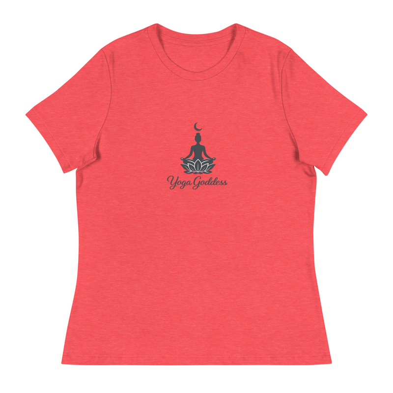 Women's Relaxed T-Shirt YOGA GODDESS