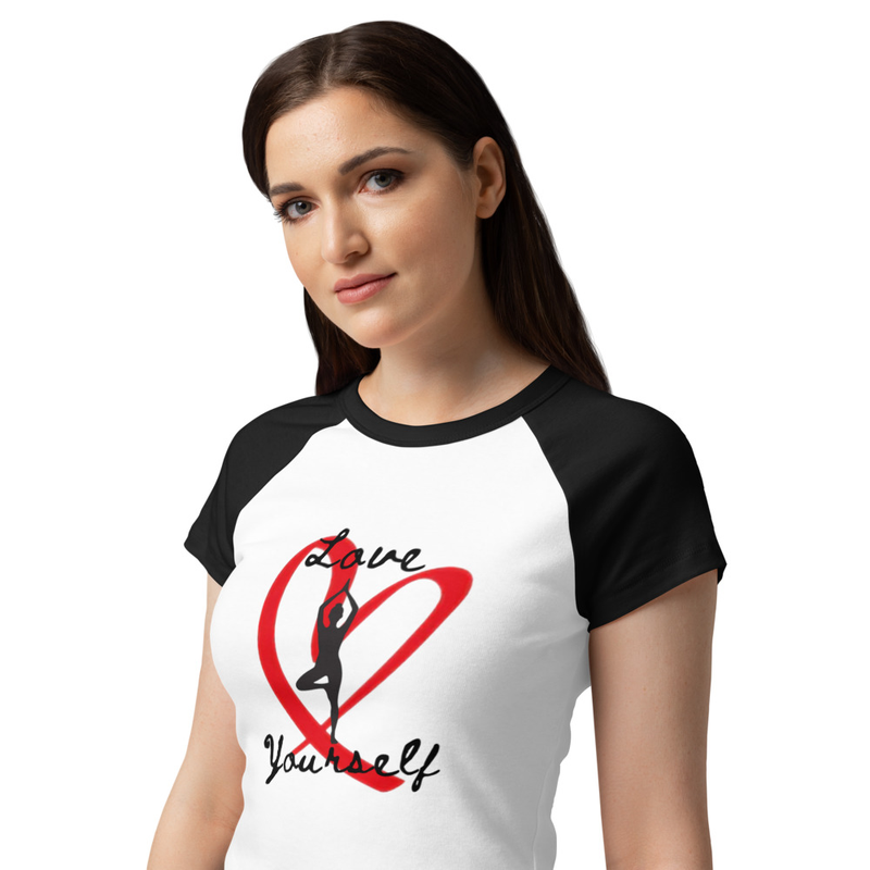 Women’s LOVE YOURSELF baby tee