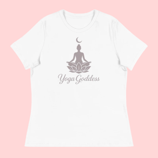 Women's Relaxed T-Shirt YOGA GODDESS