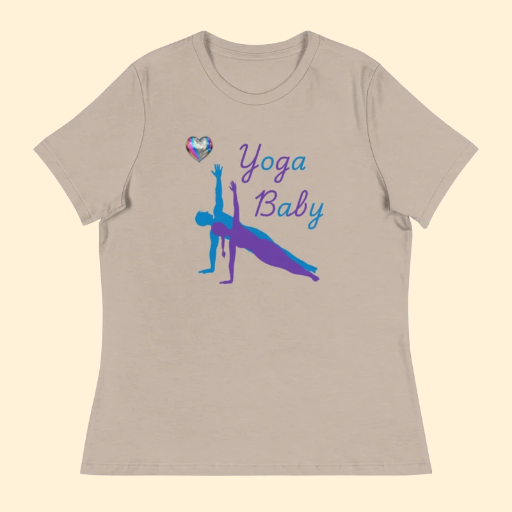 Women's Relaxed T-Shirt YOGA BABY