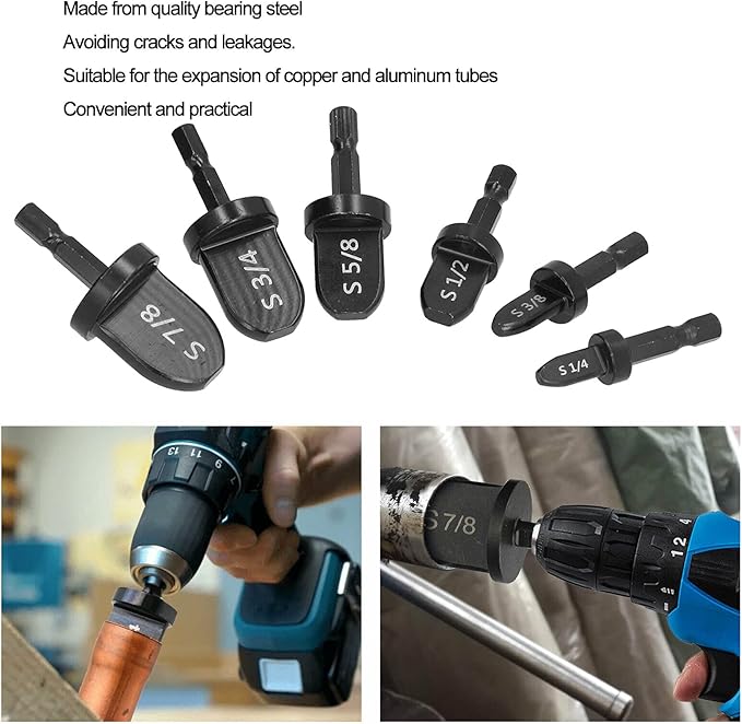 Swaging Tool Drill Bit Kit