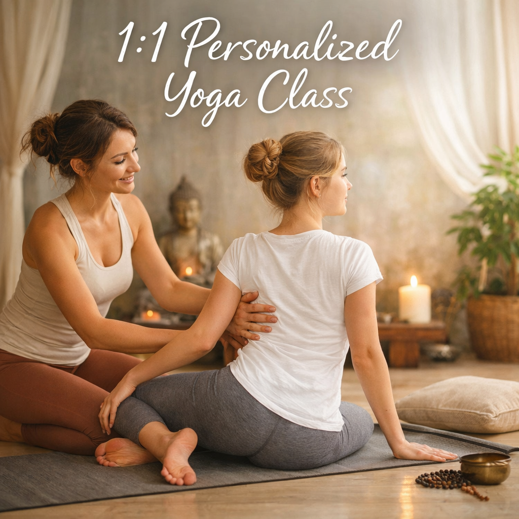 1:1 Personal Yoga & Wellness Guidance