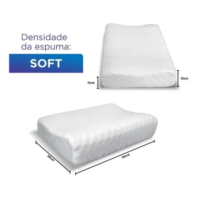 Travesseiro Ortopédico Cervical