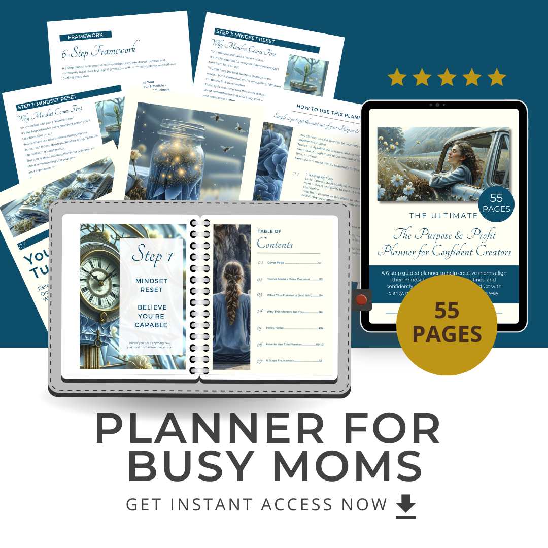 Planner For Busy Moms